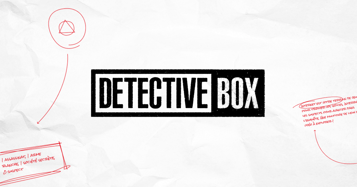 Jeu d'Enquête Detective Box | Le plus réaliste au monde